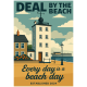 Timeball Tower Tea Towel